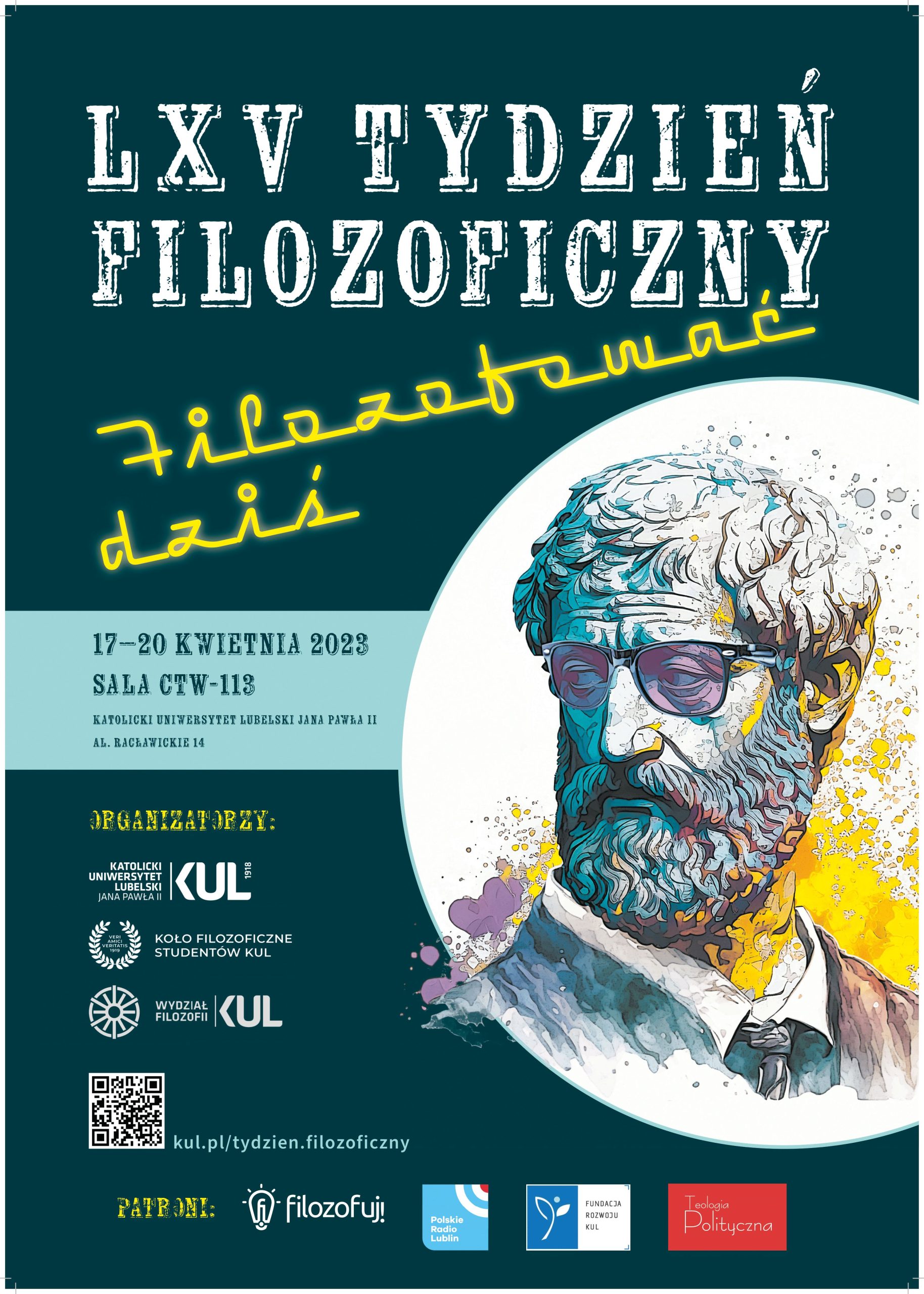 LXV Tydzień Filozoficzny. Filozofować dziś. Program